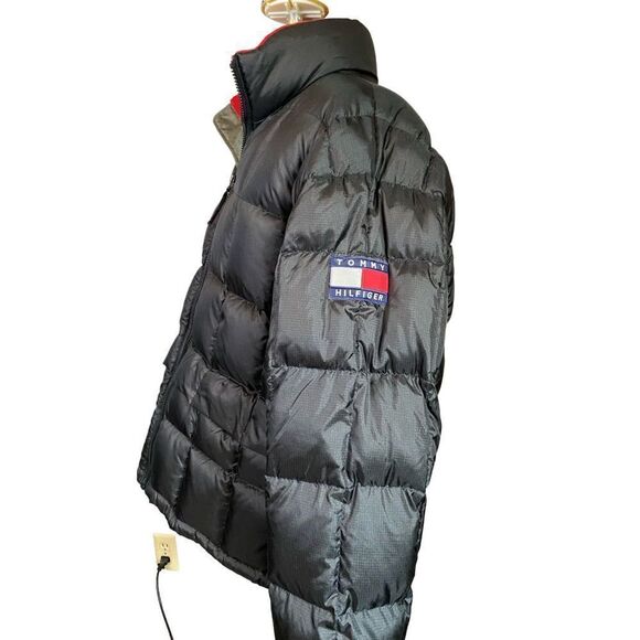 Tommy Hilfiger Black Puffer Jacket - Picture 3 of 11